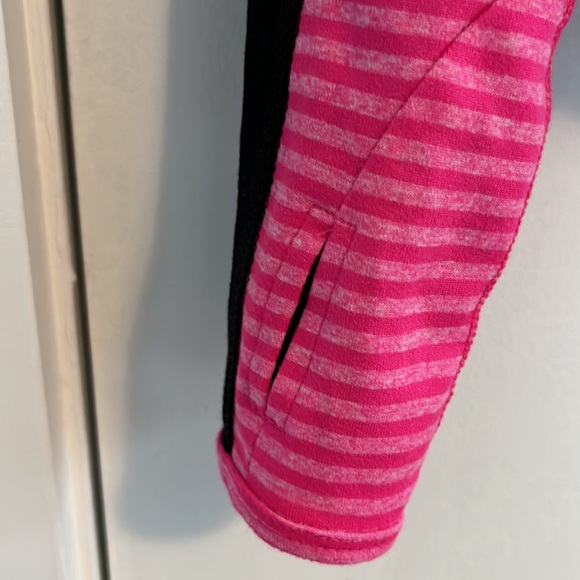 RBX Pink & Black Half Zip Lightweight Pullover - Picture 5 of 8